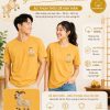Aó thun thêu Dê mai mắn + Prosperity
